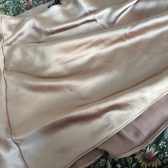 Silky Mini Skirt - Picture 3 of 3